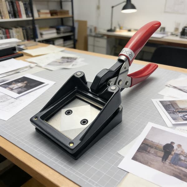 Profesjonell 50x50mm bildekutter inkludert herdet stålblad for myknet