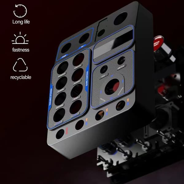 CB1 Central Controller Racing Emulator med Programmerbar Tast og LED-Lys