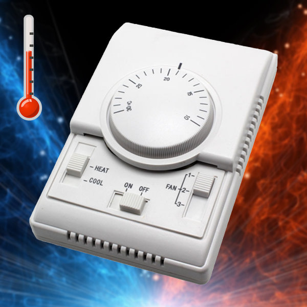 Högpresterande MT01 Mekanisk Värme/Kylning Termostat AC801 A Sensor