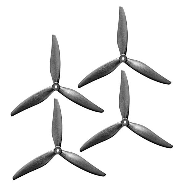 1 set lätta 3-vingade propellrar 7037/8040/8060/9045/1050 Propeller i nylon för FPV Racing Drönare