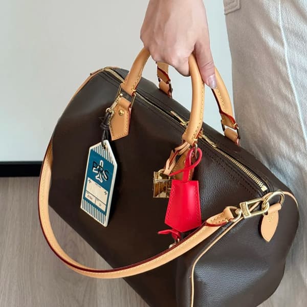 Moderigtig PU Bagagemærke Taske Charme Til Håndtasker Perfekt Til Modeller
