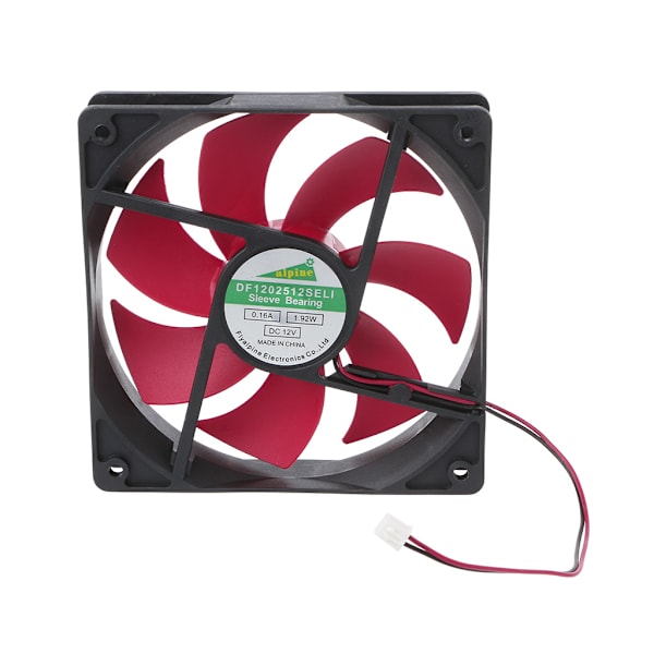 120x120x25mm CPU Kylfläkt för DC 12V 2pin Silent Kylfläkt CPU Kylare Chassi Kylare för stationär dator 1800RPM