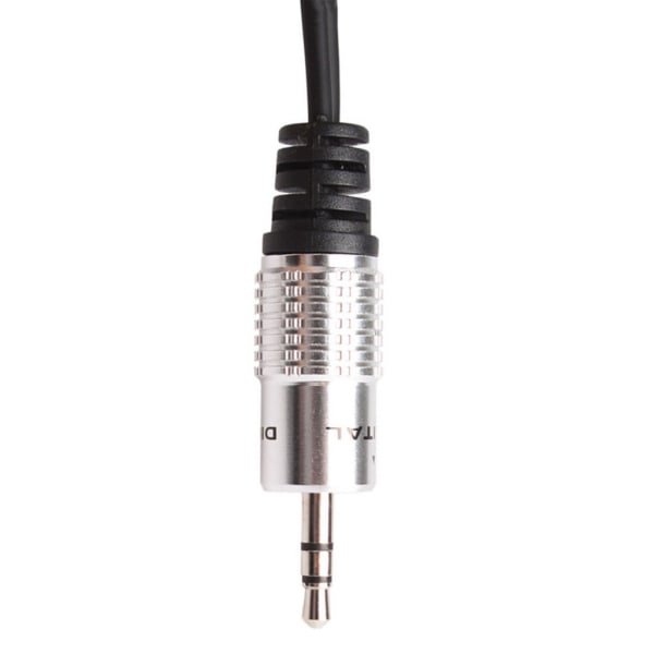 Ljudkabel 3,5 mm till dubbel 6,35 mm splitter Aux-kabel 2 mono 6,5 jack till 3,5 hane för telefon till mixerförstärkarhögtalare 1.8m