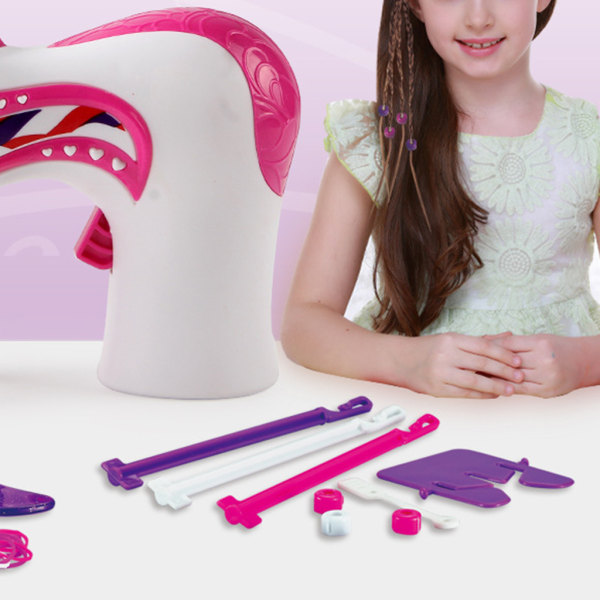 Elektrisk hårvridningsenhet för flickor Automatisk hårflätningsmaskin DIY-twistflätningsenhet Stylingverktyg