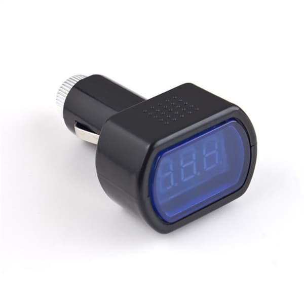 12 Volts Digital Voltmeter, 12v Spänningstestare för Bilmotorpanelmontering