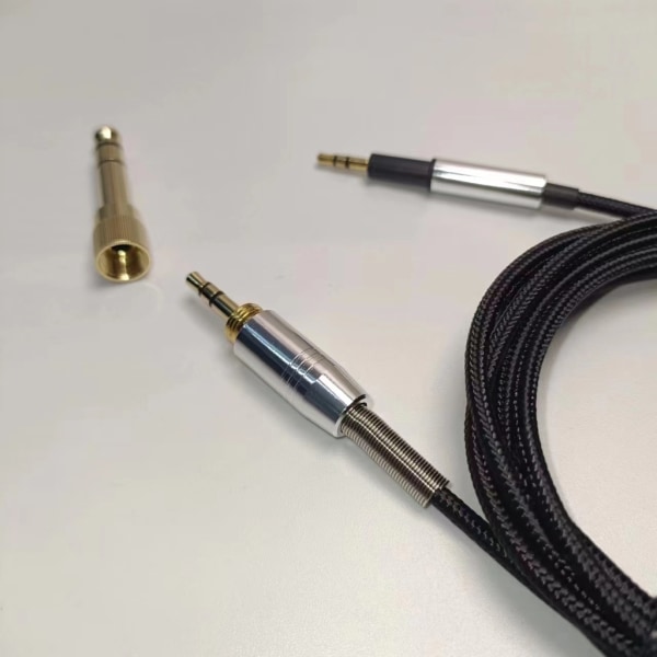 Slitstark och pålitlig nylon headsetkabel för K450 Q460 Q48 hörlurar