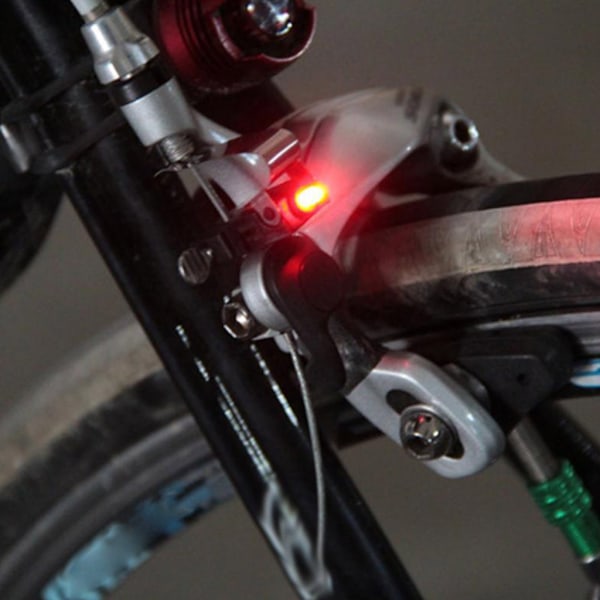 Mini bremse cykel lys montering hale baglygte, cykler bag bremselys