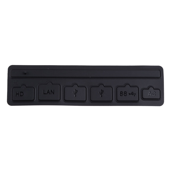 Silikondammplugg för PS5-spelkonsol Dammtåligt cover Stopparsatser USB -gränssnitt Antidammlock för PS5-konsol