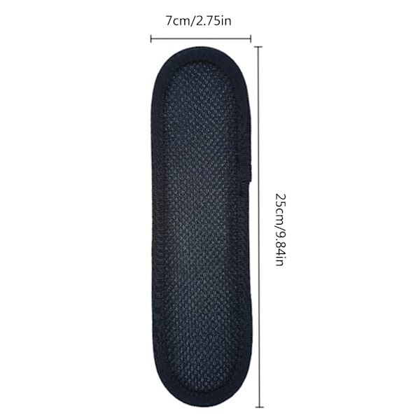 Axelremsdynor för väska, ryggsäck, kamera, bärbar dator, gitarrfodral Black
