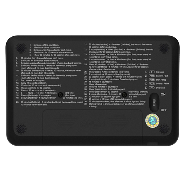 Schackklocka Digital Timer, Digital Display Schacktimer Nedräkning Speltimer