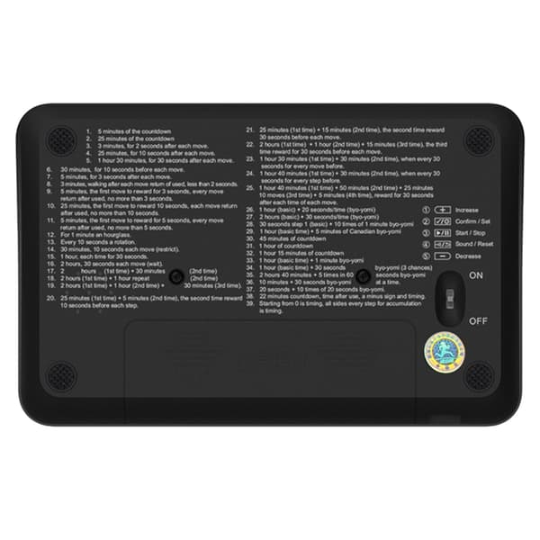 Sjakk Klokke Digital Timer, Digital Display Sjakk Timer Nedtelling Spill Timer