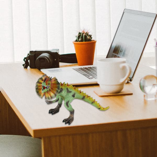 Simulering Dobbeltkronet Dinosaumodel Legetøjsmodel til børn over 3 år