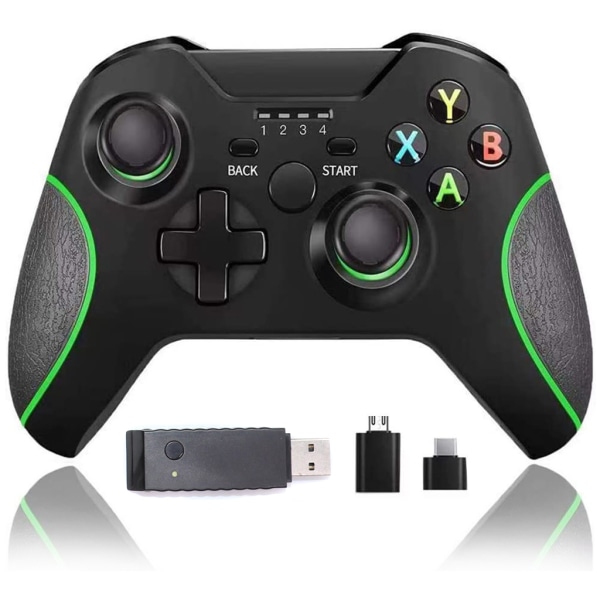 Mekanisk knappkontrollerbyte för Xbox One S/One X/One Elite/för PS3-kontroller trådlös spelkontroll Black