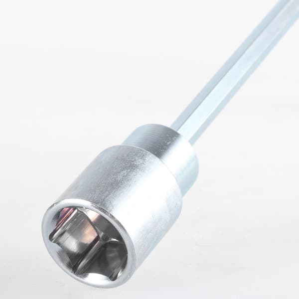 Caravans Krankforlenger Pipe for Elektrisk Drill, 19mm Sekskantmutter