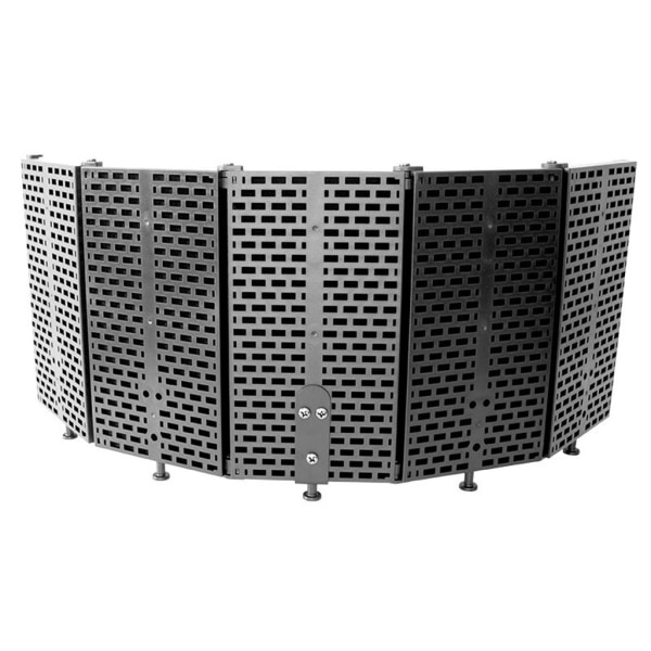 Mikrofonisolasjonsskjoldreflektor for kondensatormikrofonopptak
