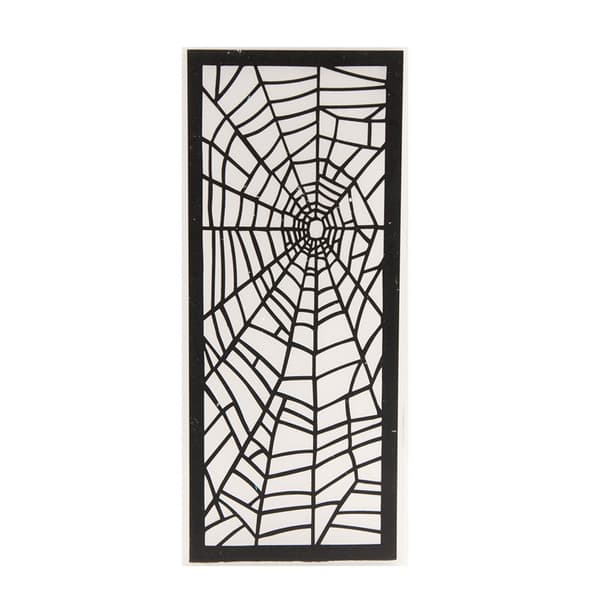 Prægefolder Halloween Spiderweb Prægeskabelon til lykønskningskort