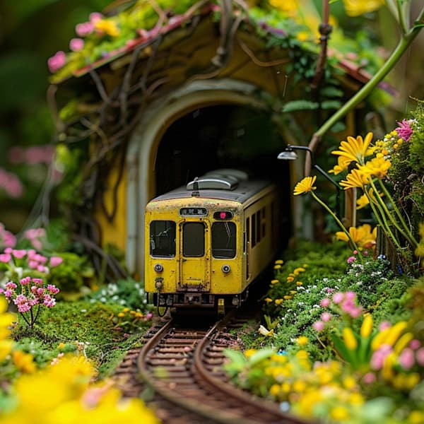 2 STK Realistisk Stenhule Tunnel til Modeltogssæt Tunnel Hulescene Display