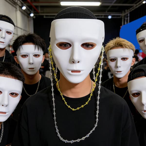 Professionel Scenemaske til Dansere og Entertainere