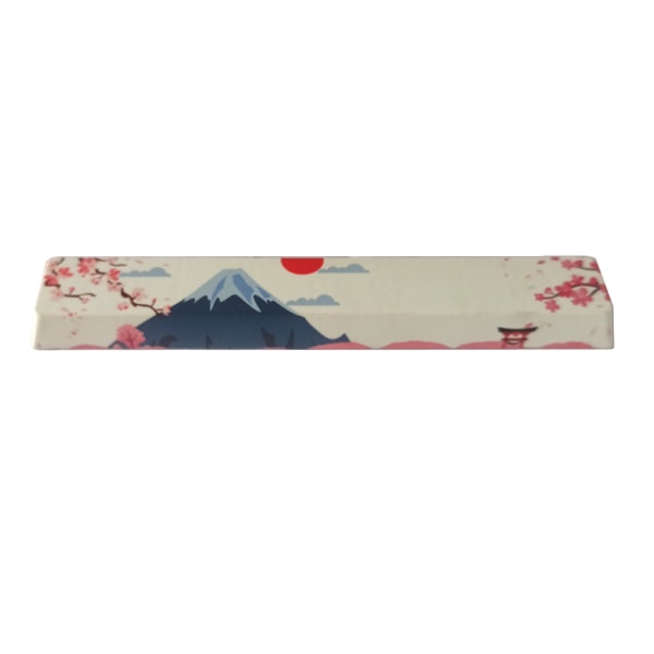 6.25U PBT Space Bar Keyboard Keycap Dye Sublimation til Key Cap Kompatibel til Gaming Mekanisk Keyboard (Fuji)