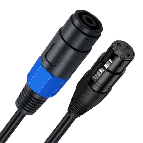 Speakon til XLR Kabel Speakon Hun til XLR 3Pin Hun til Studiomikrofon