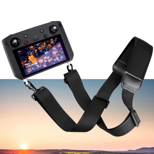 Drone Fjärrkontroll Krokhållare Lanyard för Mavic 2 Remote Nackrem Säkerhetsrem Bälte Sling Mount Tillbehör