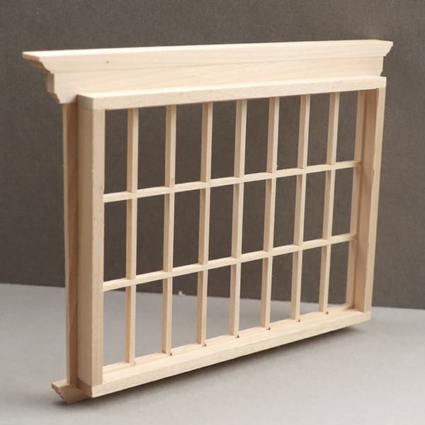 1:12 Mini Vindue Miniature til Husrum Styling og DIY Layouts