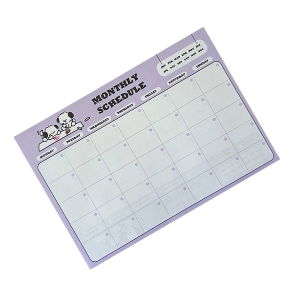 To Do List Planner Notesbog 50 udaterede ark Akademisk planlægger for studerende null - A