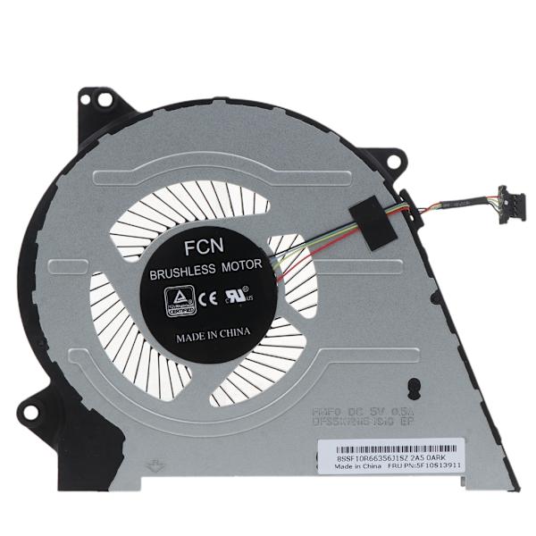 Udskiftning bærbar CPU køleventilator til IdeaPad Flex 5 14IIL05 14ITL05 14ARE05 15IIL05 81X1 5F10S13911 Kølerventilator