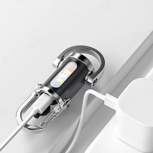 Lyse nøkkelringer Lys LED-nøkkelringer Arbeidslys Nattsikkerhetslys for løping