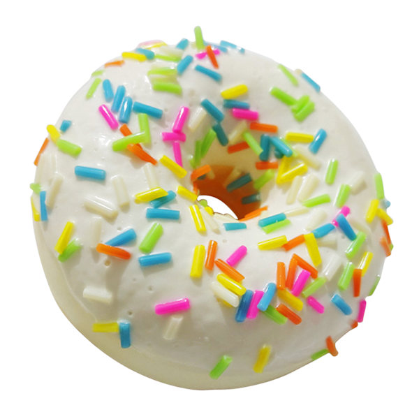 6,2 cm gør-det-selv-doughnut nyhedslegetøj Antistress Squichy Langsomt stigende Simuleringskage Squisy Sjov Squish Legetøjsrekvisitter