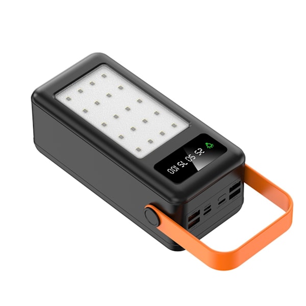 QC3.0 5V USB 21x18650 Power Bank Case Med Digital Display Skärm Laddare Batterihållare 22,5W 10W Laddbox