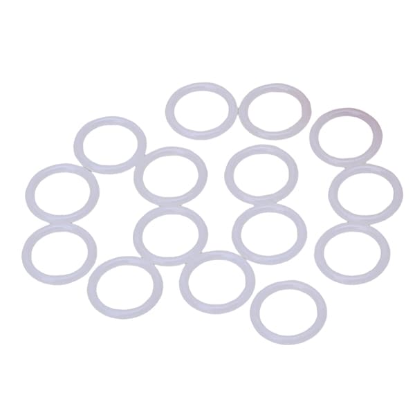 DIY Hæklet Ring Cirkel Krog Plast Håndværktøj Tilbehør til Håndtaske Bil til Se