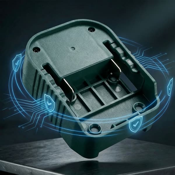 Slitesterk ABS 18V strømbatteriadapter for DCB204, DCB203, DCB200 DCB206