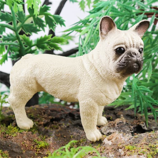 Statisk ihålig hundmodellfigur Boutique samlarfigur hunddisplayleksak