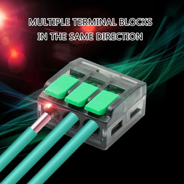 75 stk. Push-in-terminaler til elektriske ledninger