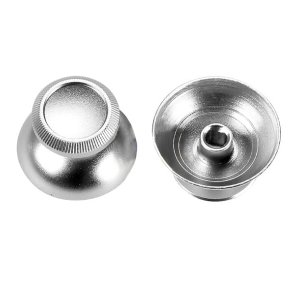 2 stk aluminiumslegering joystick vippedæksel Svampehætte til P5 P4 XB One Game Controller udskiftning reparationstilbehør
