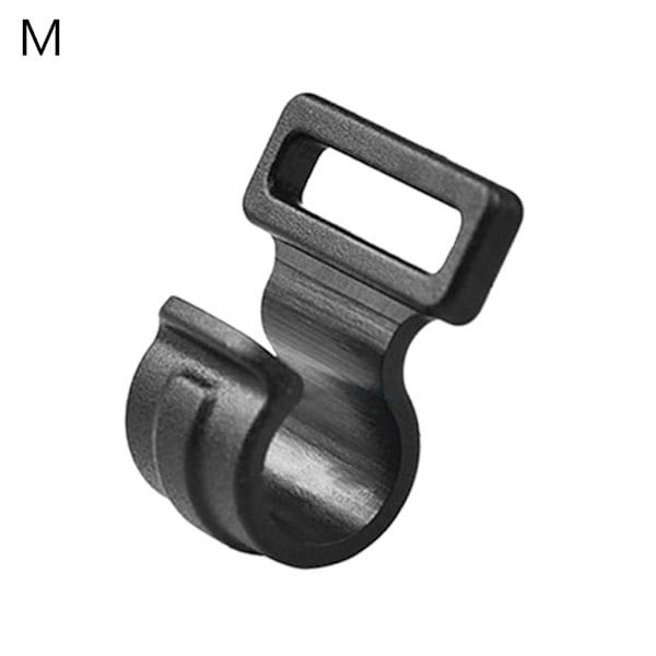 10 st klämmor set fälla klämmor tält snäpp hängare camping klämma klämmor tält krokar Black 16*20*12mm