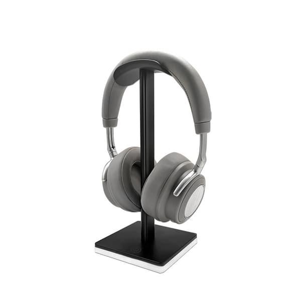 LED Headset Stand til PC, Pladsbesparende Design, Skrivebordsopbevaring