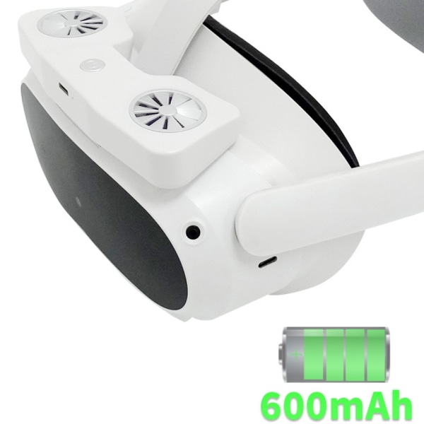 Anti-läckage VR Air Circulation Ansiktsgränssnittsfästen för Pico 4 VR Headset Pad Anti-imbildning och värmeackumulering