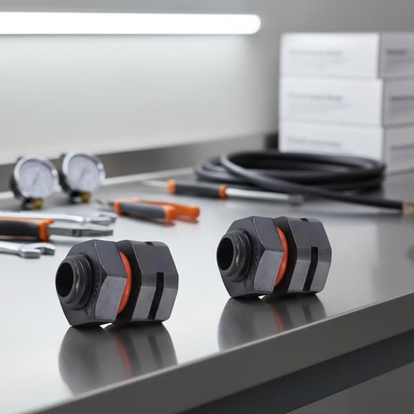8 st plastluftningsventiler M12X1.5 gängstorlek tryckreducerande ventiler