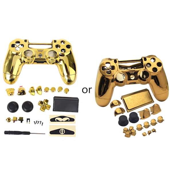 För kontrollplätering Krom för case för Shell Gamepad - täckning