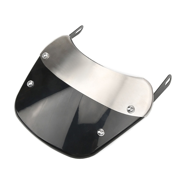 Forrude Vindafviser til 5"-9,45" Motorcykel Forlygte Forrude Flyscreen