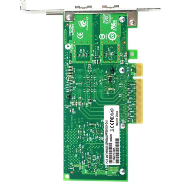 Dual Port PCI-E för Intel 82599 Ethernet för Express PCI-EX8 X520-DA2 Server Nätverkskort Adapter för Windows 8/7 Linux