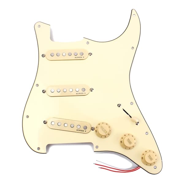 Scratch Plate Preloaded SSS 5 Pickups Prewired Pick Guards Loaded Single Coil
