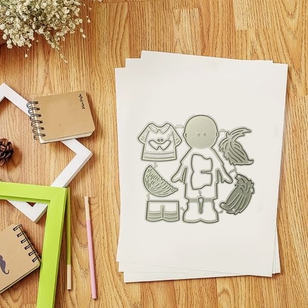Skæreplader til invitationskort Scrapbooking Prægepapir Dec