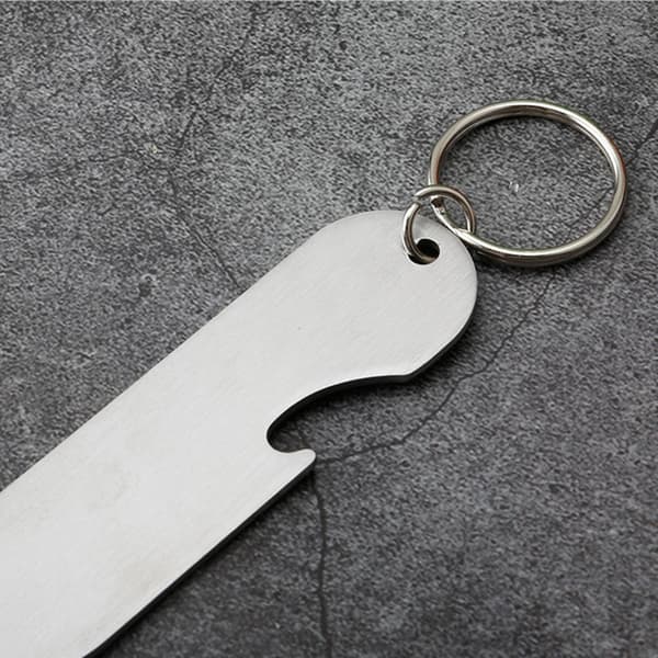 4 stk. Flaskeåpner Drikkeflaskeåpner Nøkkelring for Campingfester