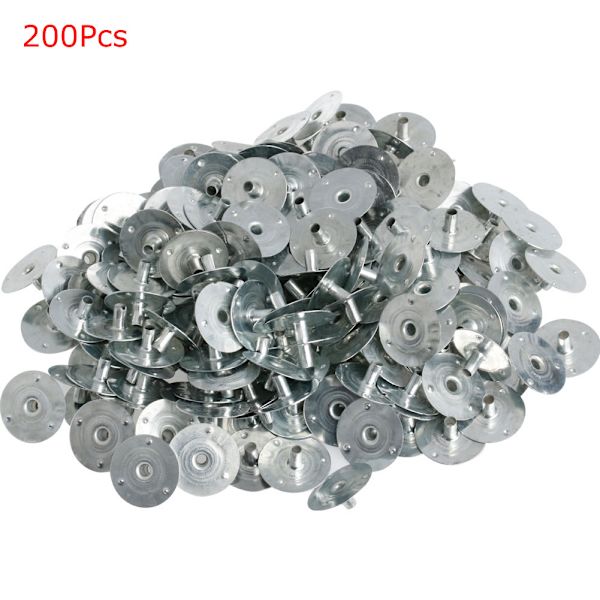 200 kpl Candle Wick Sustainer Tabs Helppo kuljettaa ja säilyttää DIY kynttilälahja
