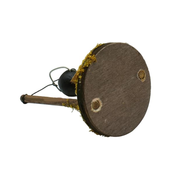 Dukkehus Dekorasjon Tilbehør Realistisk Felt Landskap Scene Mini Bål