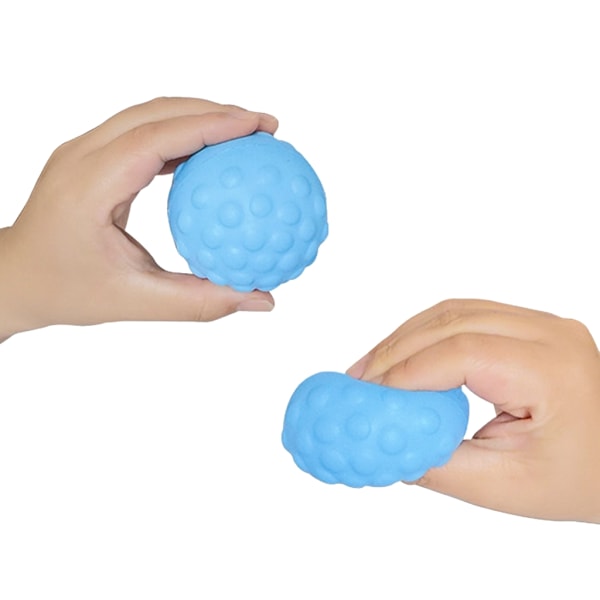 Håndekspander Gripper Styrketrener Treningsapparat Stressavlastning Kraftig Ball Blue