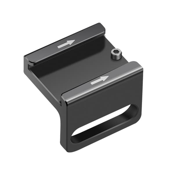 Robust AntiTwist Cold Shoe-adapter for montering av lys, skjermer og mikrofoner